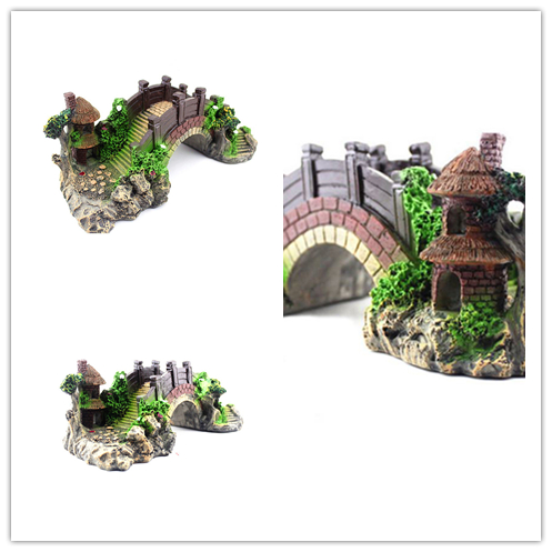 Fish toy Bridge home decoration accessories Rock Bridge Landscape Pavilion Resin Tree For Fish Tank Aquarium Decoration Ornament
Fish toy Bridge home decoration accessories Rock Bridge Landscape Pavilion Resin Tree For Fish Tank Aquarium Decoration Ornament