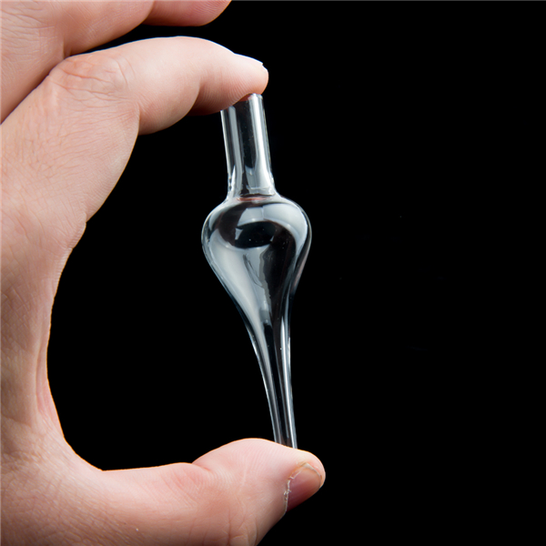 Glass Carb Cap For Quartz Diamond Loop Banger Nail Oil Knot Recycler Quartz Banger 2 styles Dia=20mm/23mm