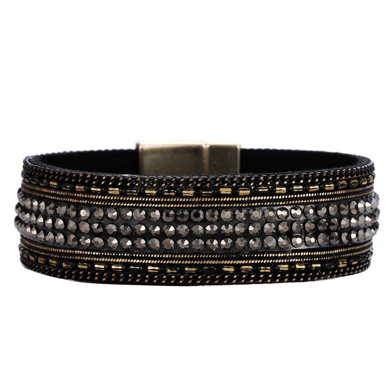 Charm Bracelets Women Stylish Multilayers Silver Beads Leather Fashion Wrap For Girls GS039
Charm Bracelets Women Stylish Multilayers Silver Beads Leather Fashion Wrap For Girls GS039