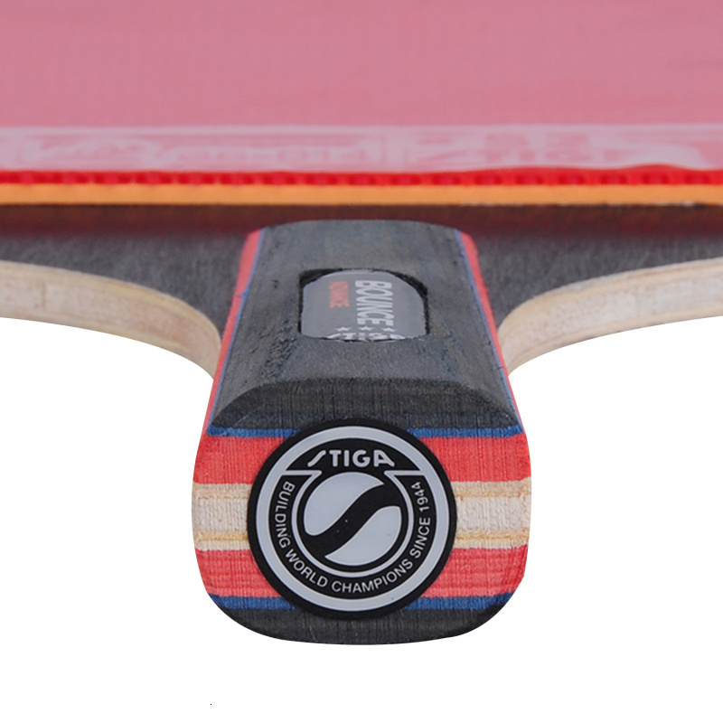 100% original Stiga PRO BOUNCE 3 stars Table Tennis Racket Ping Pong pimples in rackets offensive T191026
