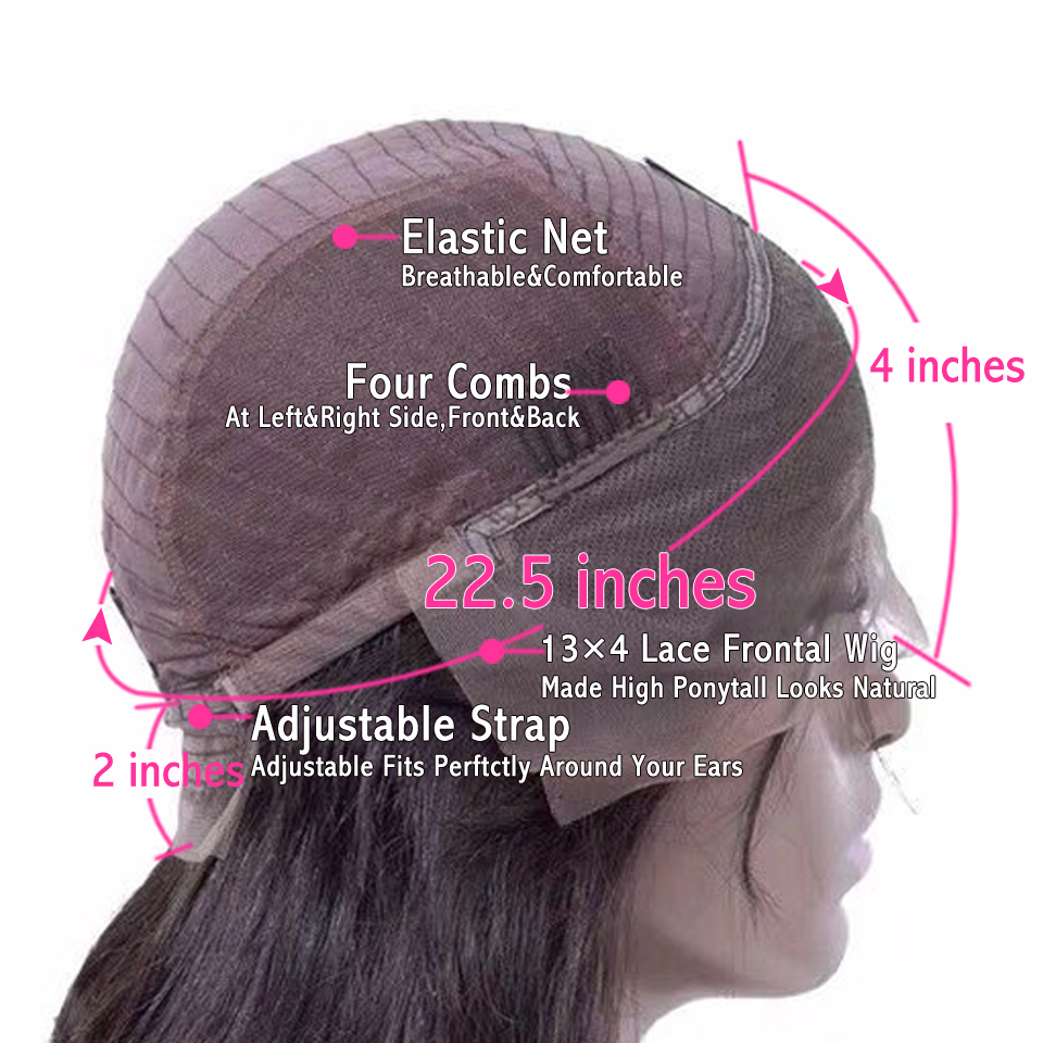 Straight Lace Front Human Hair Wigs Human Hair Guleless Pre Plucked With Baby Hair whole