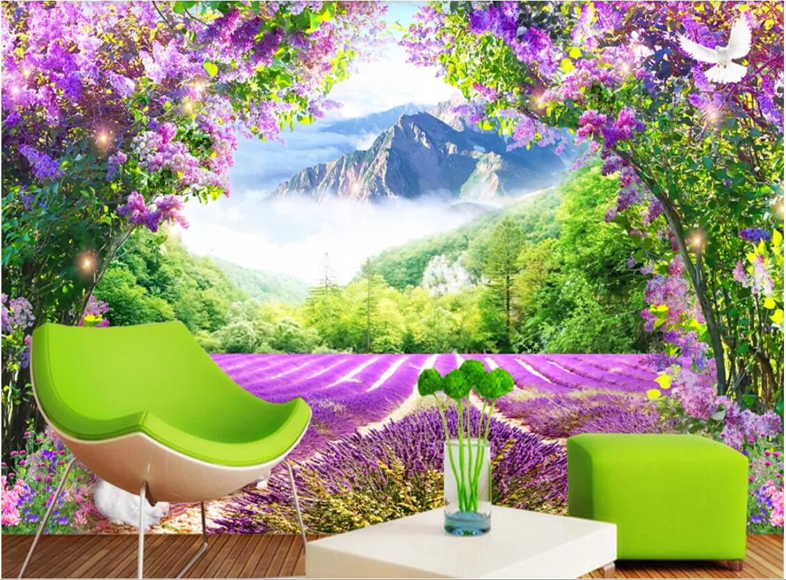 3d room wallpaper custom photo mural Fresh Lavender Flower Vine Arch 3D TV Background home decor wall art pictures wallpaper for walls 3 d, Non-woven fabric
3d room wallpaper custom photo mural Fresh Lavender Flower Vine Arch 3D TV Background home decor wall art pictures wallpaper for walls 3 d, Non-woven fabric