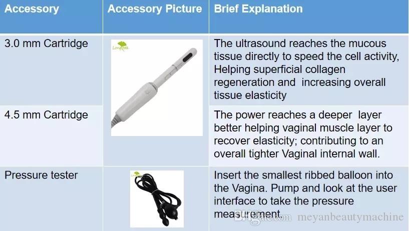 Hot Selling 2in1Hifu Vaginal Tightening Face lifting wrinkle removal with 5 heads Beauty machine