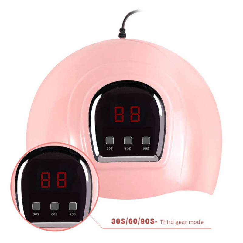 54W Professional GEL Nail UV LED Light Dryer Polish 3 Timers Fast For Curing All Gels Manicure Art Tools
54W Professional GEL Nail UV LED Light Dryer Polish 3 Timers Fast For Curing All Gels Manicure Art Tools