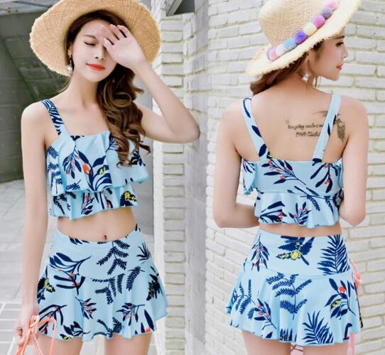 Student Skirt Split Swimming Dresses Women Bikini Flat Pants Two-piece Girls Swimming Suit Wholesale flexible stylish Swimwear for women's
Student Skirt Split Swimming Dresses Women Bikini Flat Pants Two-piece Girls Swimming Suit Wholesale flexible stylish Swimwear for women's