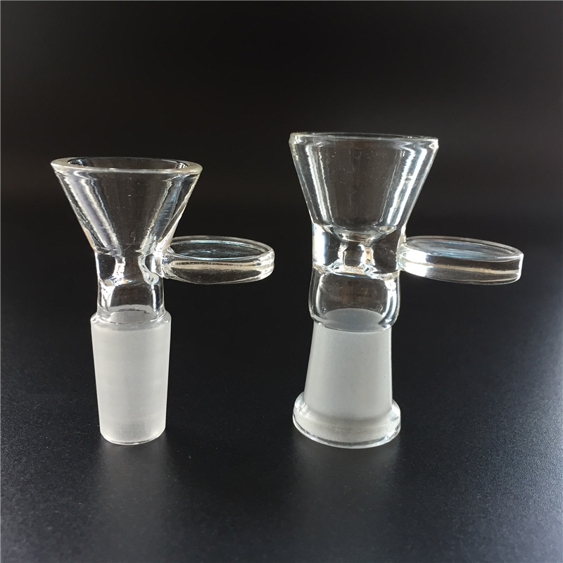 14mm 18mm Male and Female Herb Dry Bowl with handle Tobbaco Burner Bowl for water Bongs Funnel Rig Smoking Tools Accessories
14mm 18mm Male and Female Herb Dry Bowl with handle Tobbaco Burner Bowl for water Bongs Funnel Rig Smoking Tools Accessories