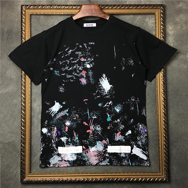 High-end designer T-shirt summer abstract printing T-shirt designer T-shirt simple fashion men and women short sleeves, White;black
High-end designer T-shirt summer abstract printing T-shirt designer T-shirt simple fashion men and women short sleeves, White;black