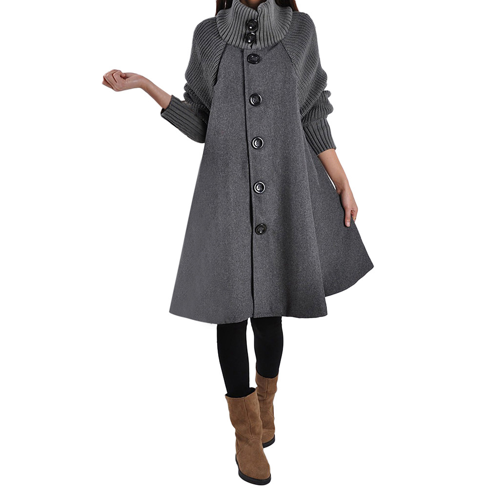 Free Ostrich Long Female Jacket Overcoat Windbreaker Loose Winter Wool Coat Women Autumn Manteau Femme Hiver Cape Warm YS45, Black
Free Ostrich Long Female Jacket Overcoat Windbreaker Loose Winter Wool Coat Women Autumn Manteau Femme Hiver Cape Warm YS45, Black