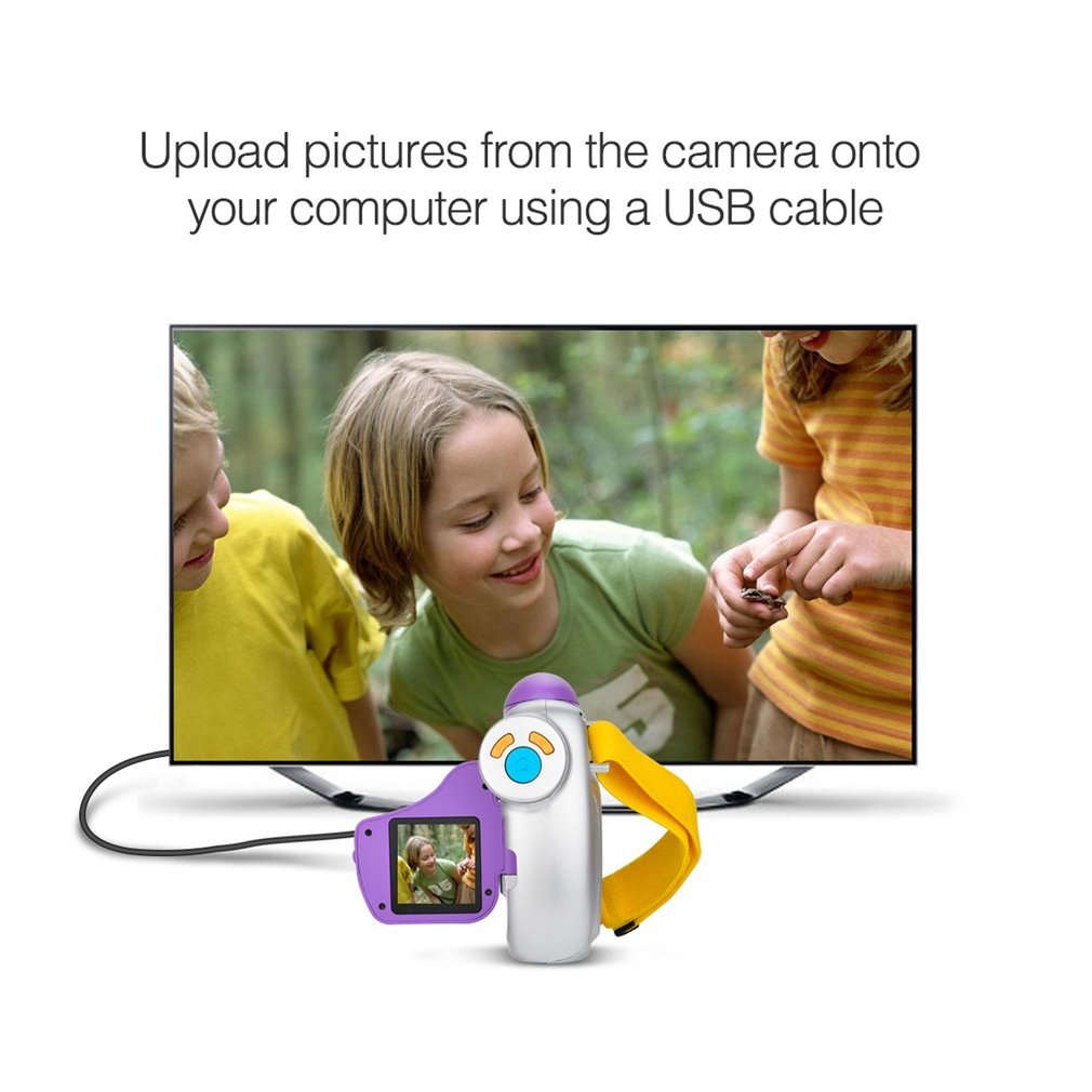 Christmas Gift Idea: Kids Streaming Camera DV-C7 with Full HD 1080P Resolution and Language Support
