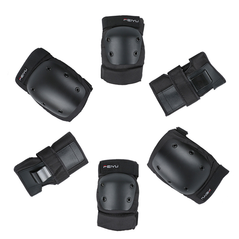 Protective Gear Set Skating Helmet Knee Pads Elbow Pads Wrist Protector for Kids Adults Cycling Roller Skating Rock Climbing T200611