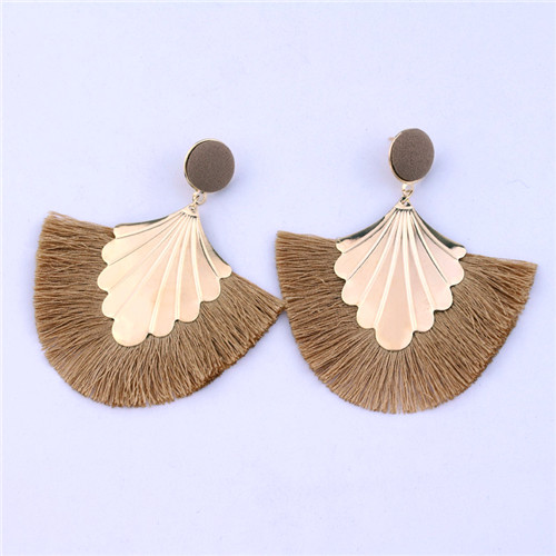 Fashion Tassel Earrings Vintage Retro Tassel Bohemia National Style Jewelry Female Style Drop Earrings for Women, Idea Gift for Sister, Wife