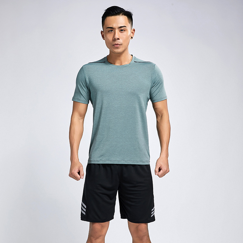 New Sports T-shirt Men's Quick-Drying Clothes Sport Tops for Mens Running Shirt Men Sports T Shirt Gym Men Workout Clothing, Black
New Sports T-shirt Men's Quick-Drying Clothes Sport Tops for Mens Running Shirt Men Sports T Shirt Gym Men Workout Clothing, Black