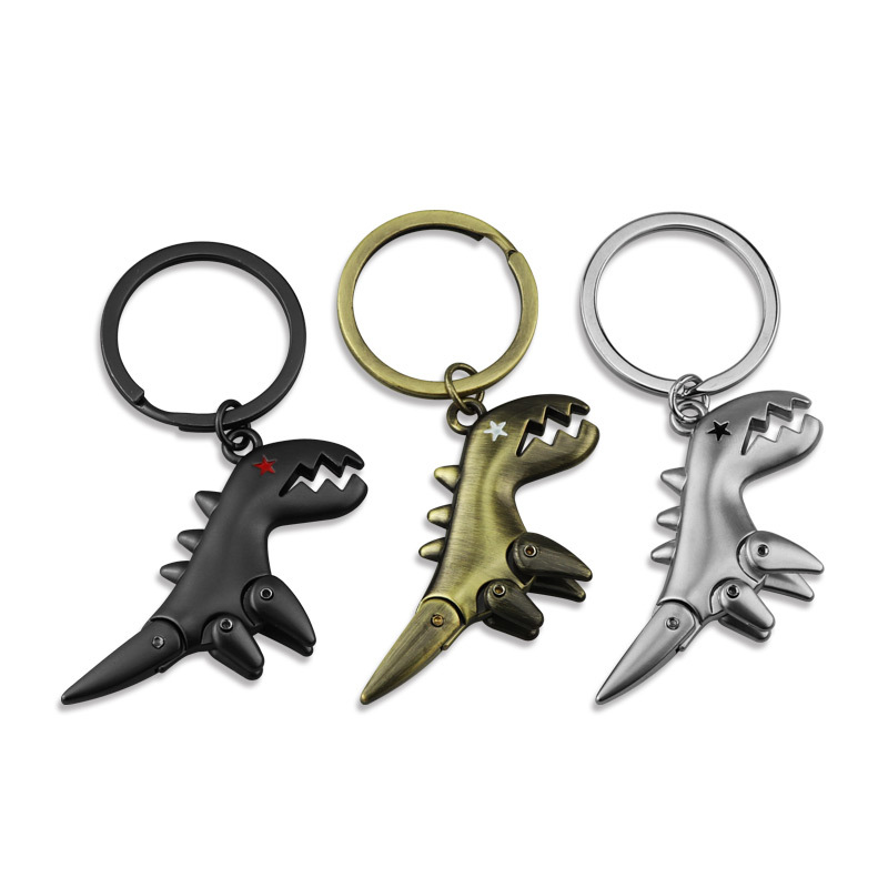 dinosaur keychain cute key ring for women creative 3D key chain key holder portachiavi chaveiro llaveros hombre bag charm