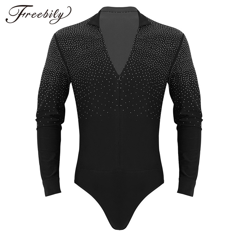 Mens Latin Dance Shirt Rhinestone V-Neck Men Dance Shirt Ballroom Latin Dancing Clothes Professional Competition Dancewear, Black
Mens Latin Dance Shirt Rhinestone V-Neck Men Dance Shirt Ballroom Latin Dancing Clothes Professional Competition Dancewear, Black