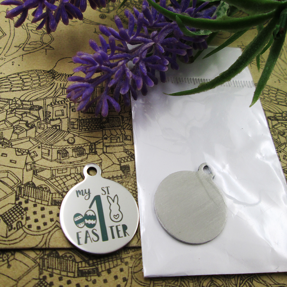 40pcs--"my 1st easter"stainless steel charms more style for choosing DIY Charms pendants for necklace
40pcs--"my 1st easter"stainless steel charms more style for choosing DIY Charms pendants for necklace