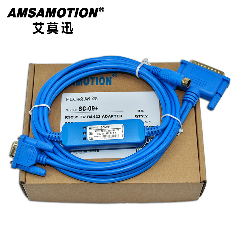 SC-09 For Mitsubishi FX& A Series PLC Programming Cable Serial Port RS232 Download Line SC09
SC-09 For Mitsubishi FX& A Series PLC Programming Cable Serial Port RS232 Download Line SC09