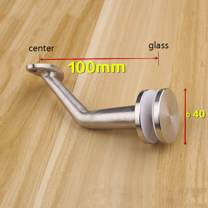 stainless steel stair glass bracket wall bracket household hardware part kitchen storage support shelf Handrail support frame