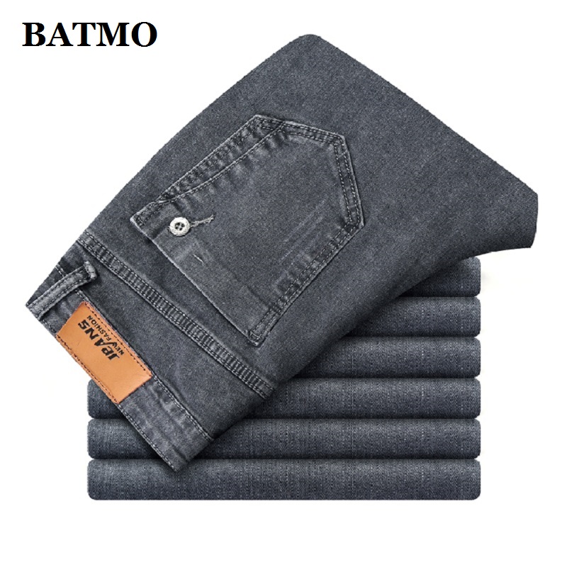 BATMO 2020 new arrival high quality casual slim jeans men, men's skinny jeans , YU913, Light grey
BATMO 2020 new arrival high quality casual slim jeans men, men's skinny jeans , YU913, Light grey
