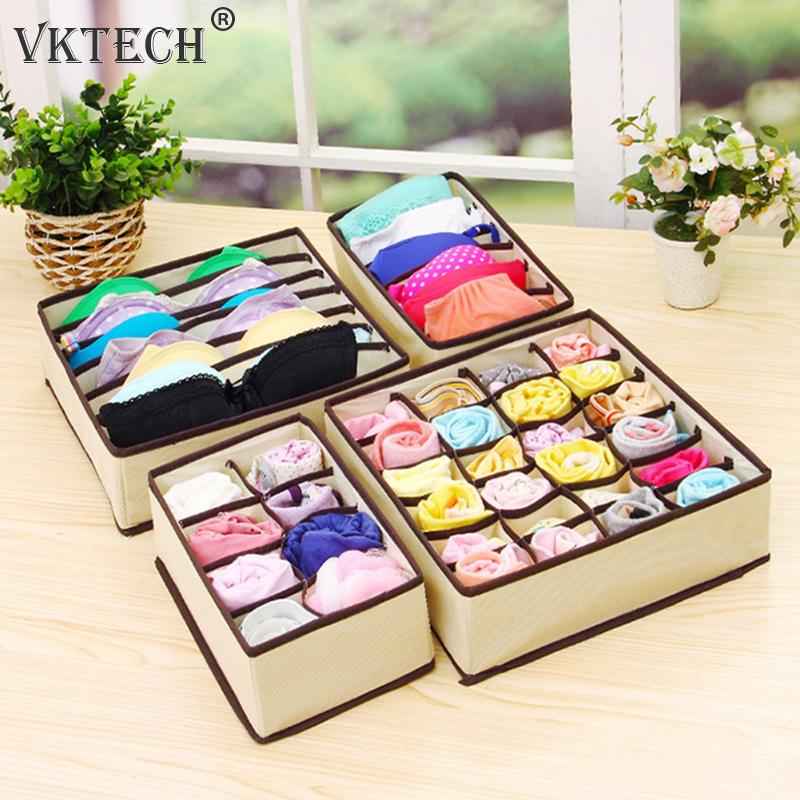 Bra Underwear Organizer Divider Foldable Home Storage Box Non-woven Wardrobe Drawer Closet Organizer for Socks Scarfs
Bra Underwear Organizer Divider Foldable Home Storage Box Non-woven Wardrobe Drawer Closet Organizer for Socks Scarfs