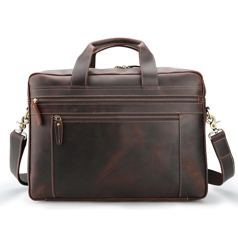 Tiding Cow Leather Mens Briefcase Business 17 inch Laptop Bag Office Case Handbag Satchel Shoulder Messenger Brown 1408, As pic
Tiding Cow Leather Mens Briefcase Business 17 inch Laptop Bag Office Case Handbag Satchel Shoulder Messenger Brown 1408, As pic