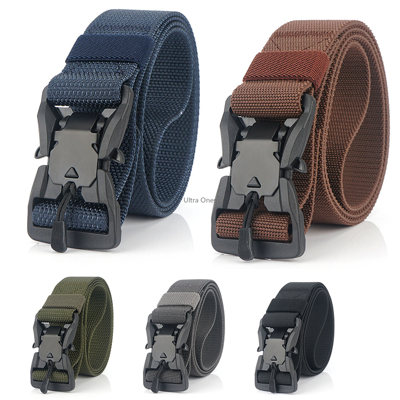 Nylon Waist Belt Tactical Training Army Belt Adjustable Quick Release Combat Paintball Belts, Black
Nylon Waist Belt Tactical Training Army Belt Adjustable Quick Release Combat Paintball Belts, Black