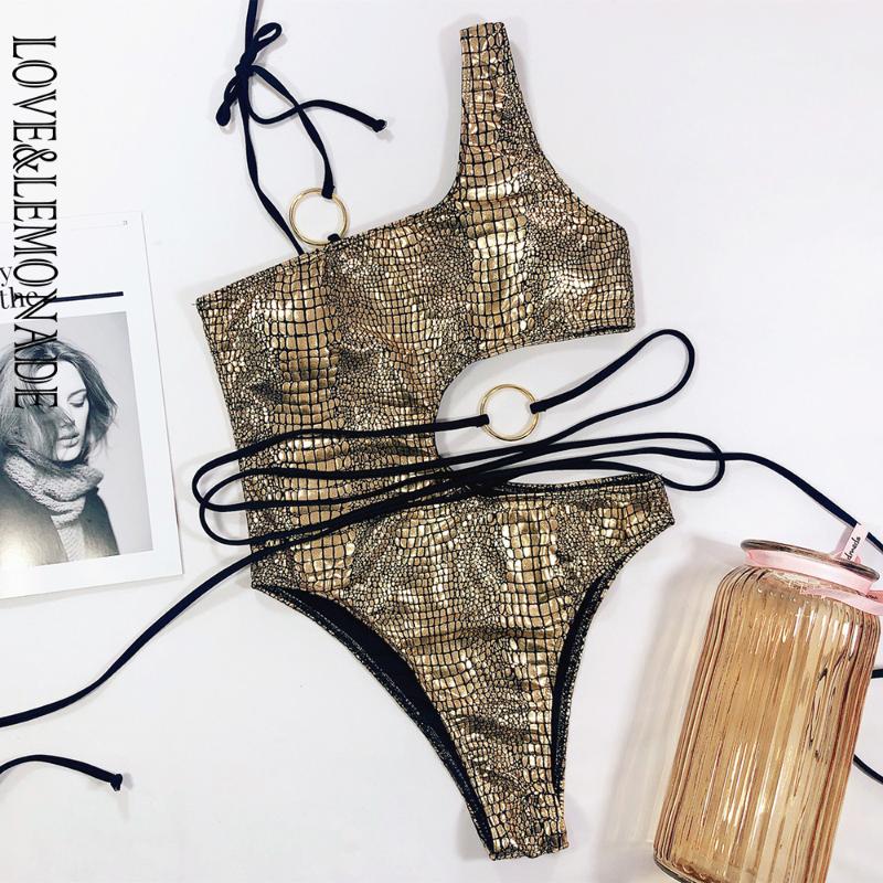 LOVE & LEMONADE Sexy Pink Cut Out Strap Metal Ring Reflective Material Ladies Swimsuit LMSW98, Gold
LOVE & LEMONADE Sexy Pink Cut Out Strap Metal Ring Reflective Material Ladies Swimsuit LMSW98, Gold