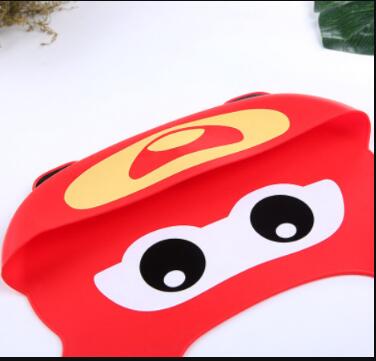 Waterproof Bibs Food Grade Silicone Baby Bibs Easy to Clean Feeding Bib Comfortable Soft Adjustable Baby Bibs cartoon Car Design Bib