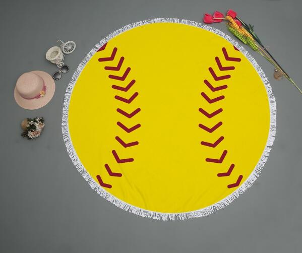 Round Tassel Baseball Softball Beach Towel Microfiber Volleyball Basketball Football Bath Towel Yoga Mat 150cm
Round Tassel Baseball Softball Beach Towel Microfiber Volleyball Basketball Football Bath Towel Yoga Mat 150cm