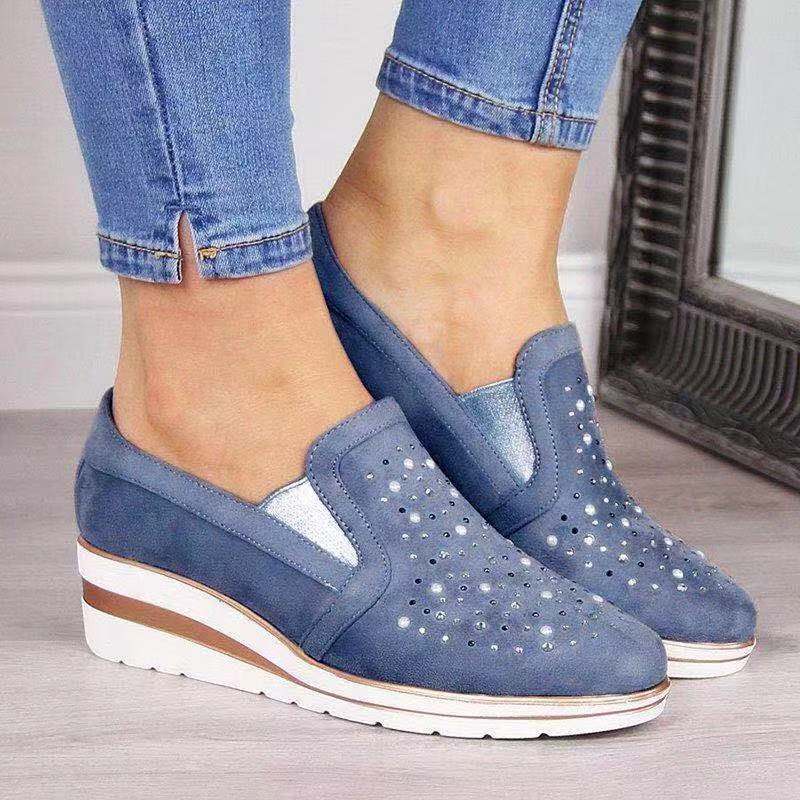 New Designer Platform Shoes Fashion Luxury Designer Women Shoes Leather High Heels Platform Sneakers Pink Grey Casual Shoes Size 3543
