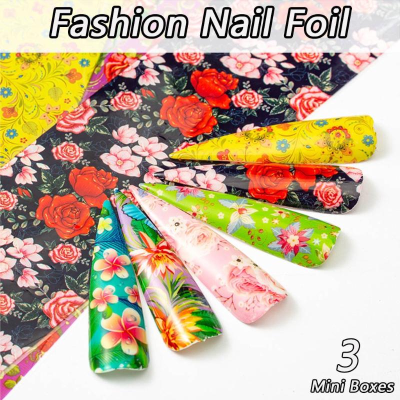 3 Boxes Fashion Starry Sky Series Nail Stickers Japanese Spring Flowers Foil Transfer Paper Stickers Nails Accessories#E
3 Boxes Fashion Starry Sky Series Nail Stickers Japanese Spring Flowers Foil Transfer Paper Stickers Nails Accessories#E