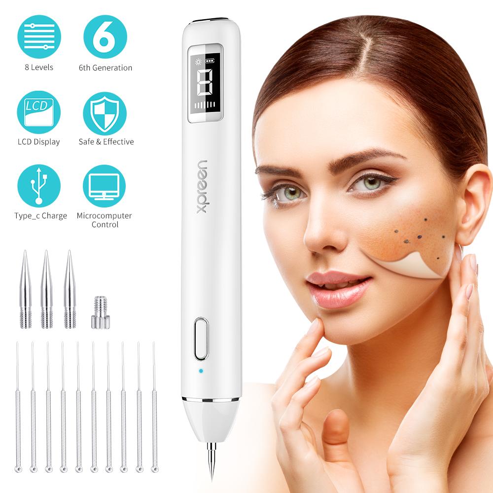 Mole Removal Pen, LCD Laser Plasma Pen Machine Wart Remover Mole Tattoo Remover Machine Skin Tag Removal Spot Pore Cleaner Tools
Mole Removal Pen, LCD Laser Plasma Pen Machine Wart Remover Mole Tattoo Remover Machine Skin Tag Removal Spot Pore Cleaner Tools