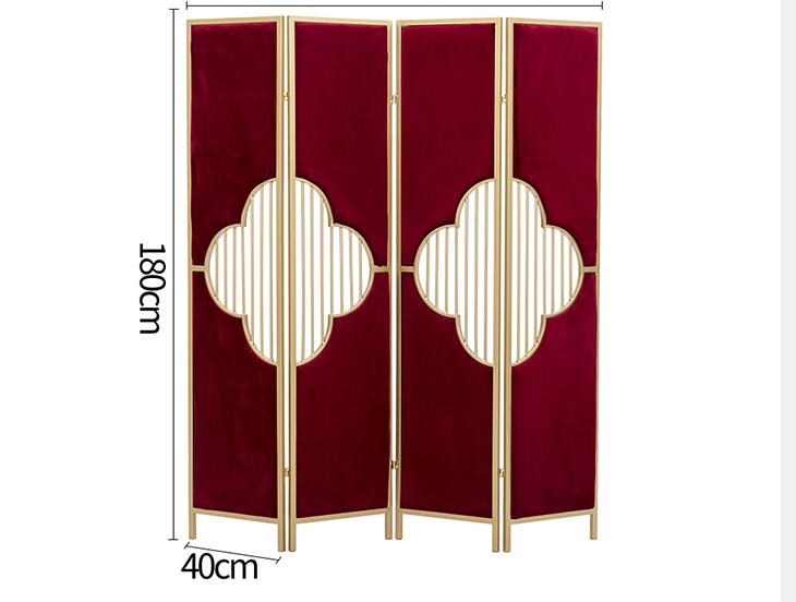 Folding screen foldable movable partition Room Dividers small family bedroom shelter household screens