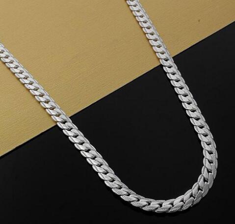 5mm 925 Silver Snake Bone Chain Necklace Fashion Chains Men Women Jewelry Necklace DIY accessories 20 22 24 26 28 30Inch GB1288