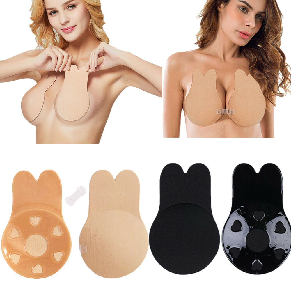 New Easy-Use Self-Adhesive Push Up Strapless Backless Silicone Gel Magic Stick Invisible Bra Free Shipping(Black/Skin)
New Easy-Use Self-Adhesive Push Up Strapless Backless Silicone Gel Magic Stick Invisible Bra Free Shipping(Black/Skin)