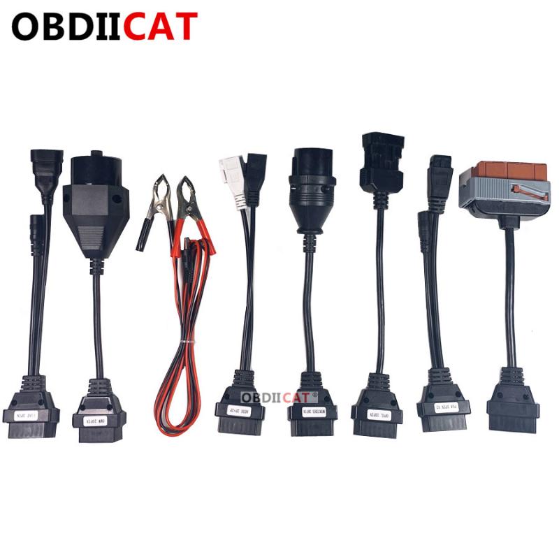 DHL 10pcs Full set 8 Cable Car Cables for TCS Scanner OBD2 Cable OBD Adaptor Connectors For TCS Multidiag MVDiag
DHL 10pcs Full set 8 Cable Car Cables for TCS Scanner OBD2 Cable OBD Adaptor Connectors For TCS Multidiag MVDiag