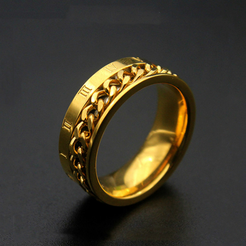Januarysnow Fashion titanium steel digital ring stainless steel digital rotating ring new simple ring hot sale
Januarysnow Fashion titanium steel digital ring stainless steel digital rotating ring new simple ring hot sale