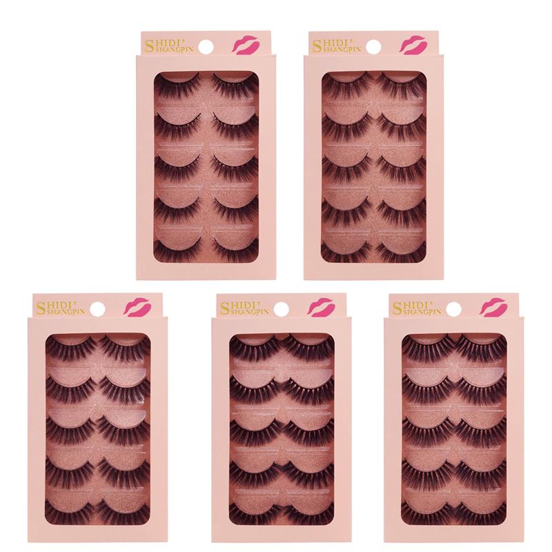 YSDO Lashes 5 Pairs Mink Eyelash Natural Long 3d Mink Lashes Hand Made False Eyelashes Full Strip Lashes Makeup False Lash 
YSDO Lashes 5 Pairs Mink Eyelash Natural Long 3d Mink Lashes Hand Made False Eyelashes Full Strip Lashes Makeup False Lash