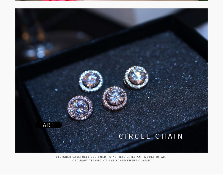 Wholesale- designer simple style super shining glittering luxury zircon diamonds stud earrings for woman girls
Wholesale- designer simple style super shining glittering luxury zircon diamonds stud earrings for woman girls