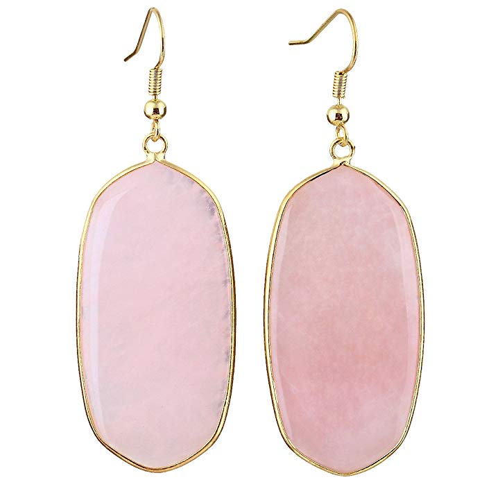 Women's Hanging Earrings Natural Stone Alloy Dress Prom Birthday Valentine's Day Earrings Jewelry