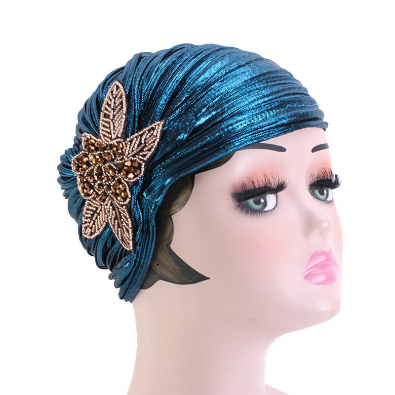 Muslim Women India Cap Islamic Beading Flower Turban Hat Ruffled Bonnet Cancer Chemo Hats Beanie Muslim Women Hair Accessories
Muslim Women India Cap Islamic Beading Flower Turban Hat Ruffled Bonnet Cancer Chemo Hats Beanie Muslim Women Hair Accessories