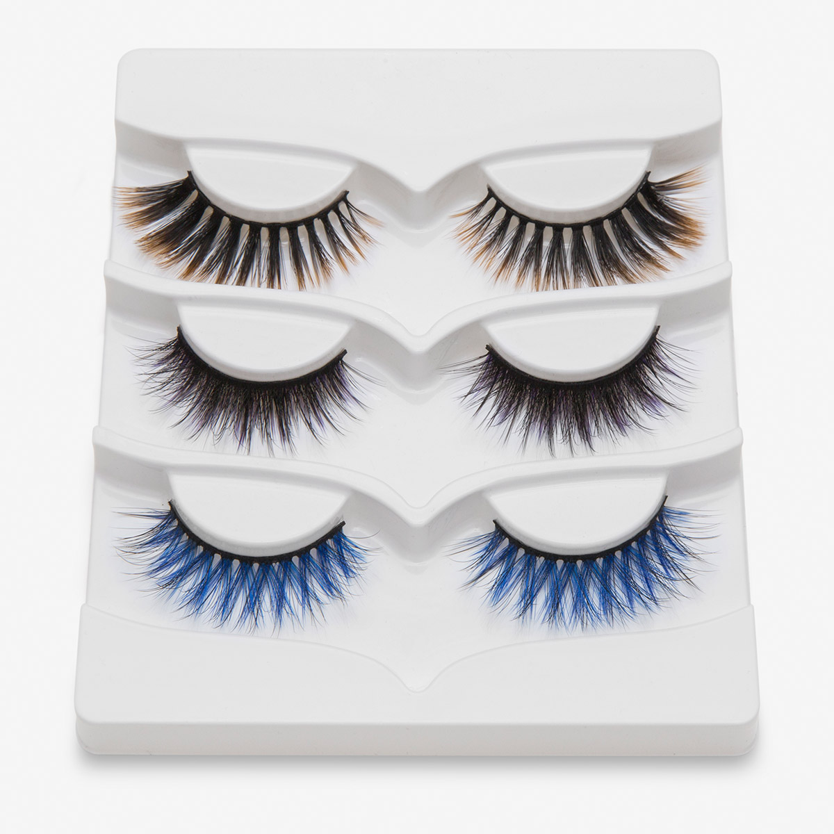 New colorful 3D manual reusable natural long thick fluffy colored false eyelash extension tool makeup beauty false eyelashes
New colorful 3D manual reusable natural long thick fluffy colored false eyelash extension tool makeup beauty false eyelashes