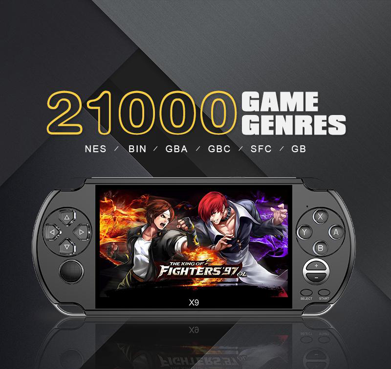 Video Game Console X9 Handheld Game Player for PSP Retro Game 5.0 inch Screen Support TV Out with Mp3 Movie Camera Multimedia 1pcs
Video Game Console X9 Handheld Game Player for PSP Retro Game 5.0 inch Screen Support TV Out with Mp3 Movie Camera Multimedia 1pcs