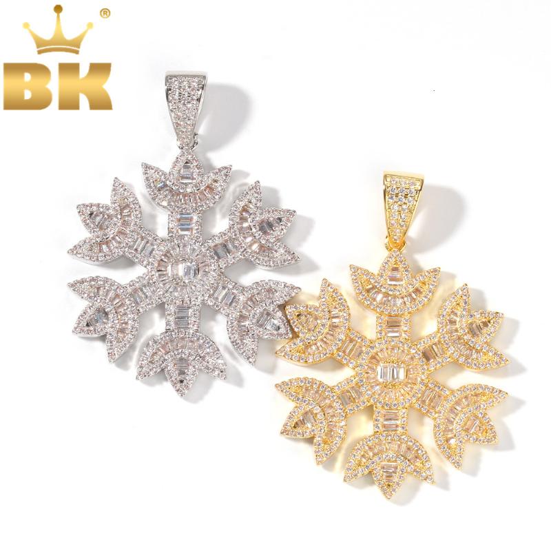 THE BLING KING Hiphop Snowflake Pendant Necklace New Style Iced Cubic Zirconia Necklace Copper Fashion Jewelry
THE BLING KING Hiphop Snowflake Pendant Necklace New Style Iced Cubic Zirconia Necklace Copper Fashion Jewelry