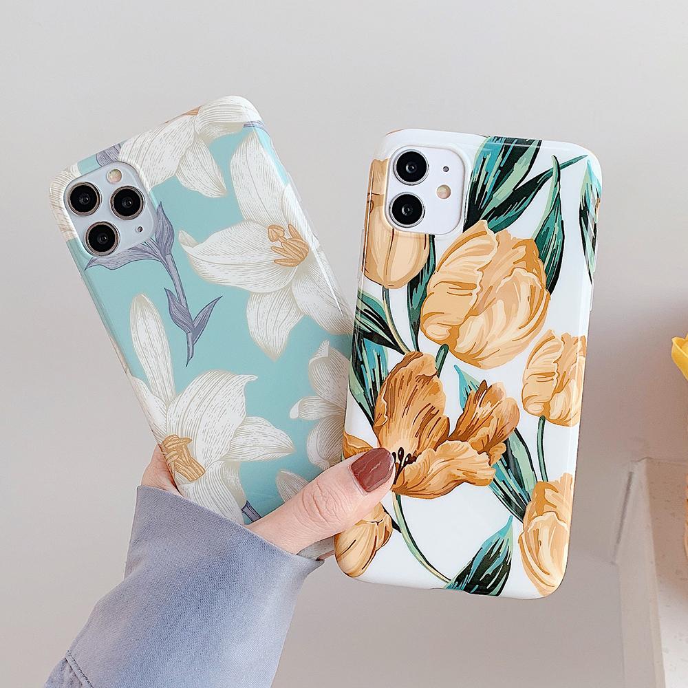 Retro Flower Phone Case For iPhone 11 Pro Max XR XS Max 6 6S 7 8 Plus Soft IMD Luxury Print Phone Back Cover Cases Coque tina, White flower
Retro Flower Phone Case For iPhone 11 Pro Max XR XS Max 6 6S 7 8 Plus Soft IMD Luxury Print Phone Back Cover Cases Coque tina, White flower