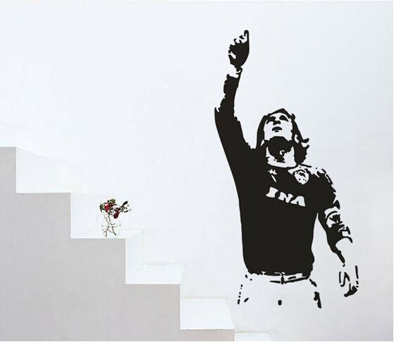 A Football Wall Mural Decal 615mm*1180mm New Wall sticker TOTTI A.S. Roma Serie Home Decor
A Football Wall Mural Decal 615mm*1180mm New Wall sticker TOTTI A.S. Roma Serie Home Decor