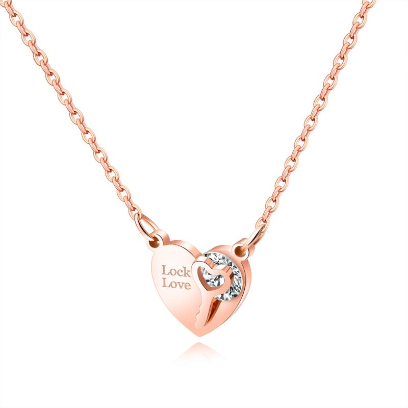 Chains Women Necklace High Polish Stainless Steel Set Zircon Modern Stylish Personalized Lucky Jewelry Fine Gift For Couples
Chains Women Necklace High Polish Stainless Steel Set Zircon Modern Stylish Personalized Lucky Jewelry Fine Gift For Couples