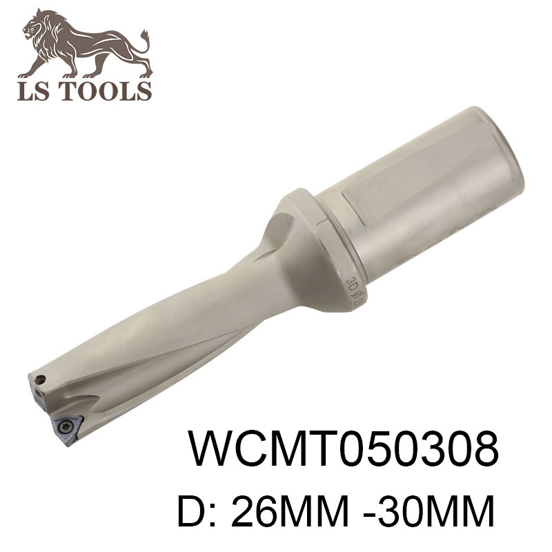 WC stype U drill Diamter 26mm-30mm CNC indexable U drill 2D/3D shank 32mm bits use WCMT050308 inserts lathe CNC mechine
WC stype U drill Diamter 26mm-30mm CNC indexable U drill 2D/3D shank 32mm bits use WCMT050308 inserts lathe CNC mechine
