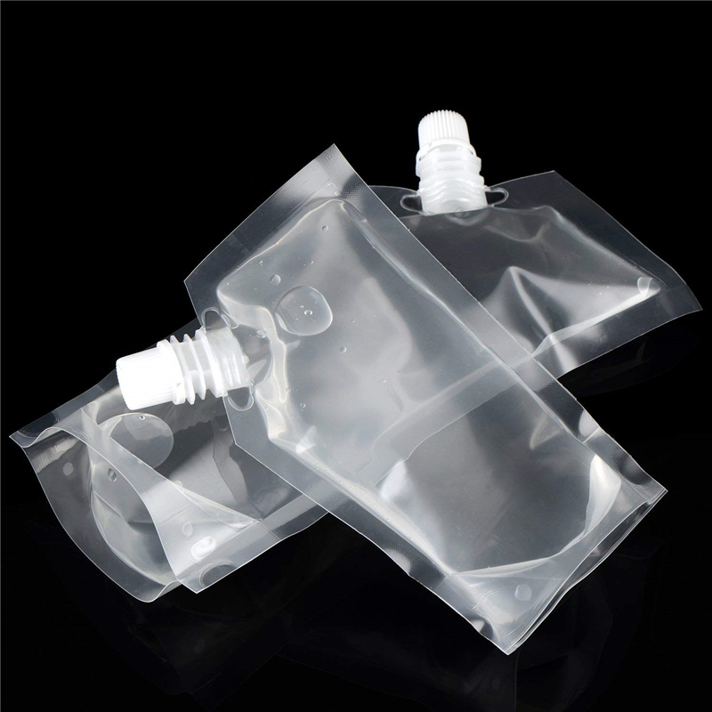 13pcs Plastic Liquor Pouch Reusable Drink Flask Concealable Cruise Bag Kit with Funnel 1000/423/235ml for Camping Party Outdoor