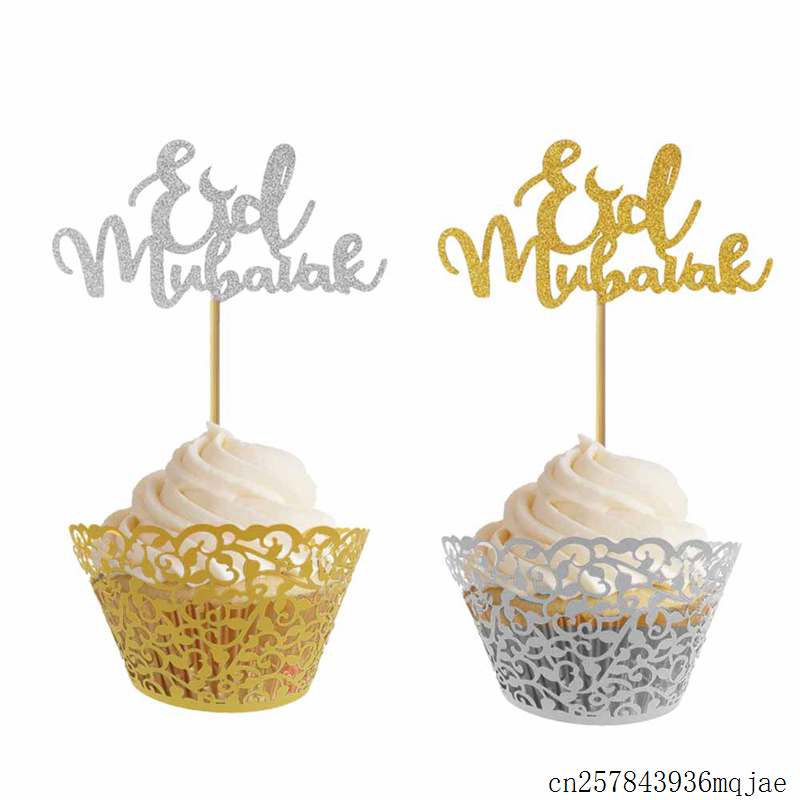 1000pcs Cupcake Toppers Gold Silver Cupcake Decoration for Eid Islamic Muslim Religous Party Decoration
1000pcs Cupcake Toppers Gold Silver Cupcake Decoration for Eid Islamic Muslim Religous Party Decoration