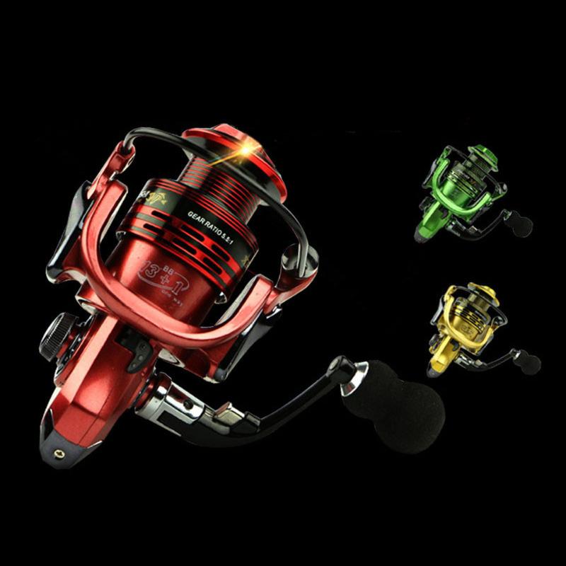 WALK FISH All-metal Arm 13+1BB Spinning Fishing Reel EVA Handle Fishing Reels 1000-7000 Series Gapless Metal Head Spinning Wheel
WALK FISH All-metal Arm 13+1BB Spinning Fishing Reel EVA Handle Fishing Reels 1000-7000 Series Gapless Metal Head Spinning Wheel